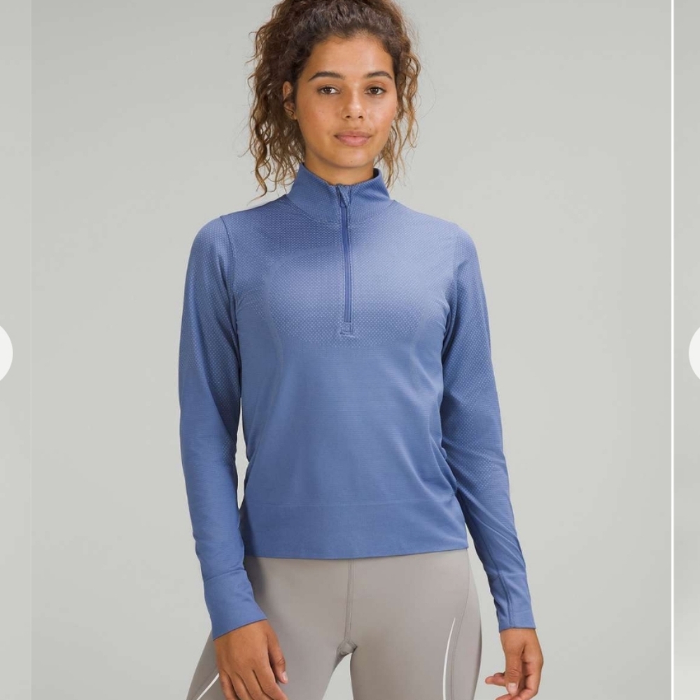 Lululemon swiftly relaxed half zip